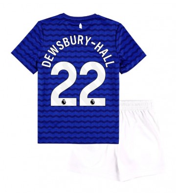 Everton Kiernan Dewsbury-Hall #22 Primera Equipación Niños 2025-26 Manga Corta (+ Pantalones cortos)